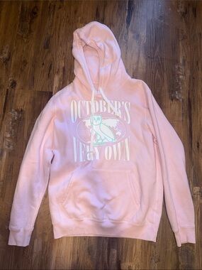 October’s Very Own OVO Pink Women’s Pullover Hoodie
